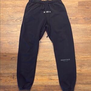 Essentials Black Sweatpants